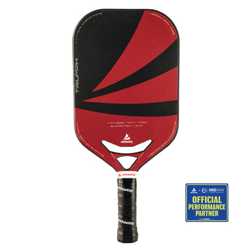 Athletiq Triumph (Trilogy Pro Series) Edgeless PP Cellular Quad Core Hot Pressed Thermoformed Japanese Toray T700 Elongated Pickleball Paddle