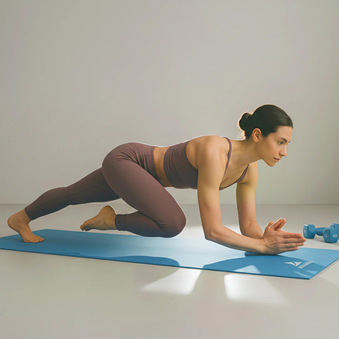 Athletiq FlexPro Yoga Mat -  With Free Carry Strap  Pro-Level Grip & Comfort for Every Pose