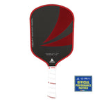 Athletiq Trinity (Trilogy Pro Series) Full Foam Hot Pressed Thermoformed Japanese Toray T700 Elongated Pickleball Paddle