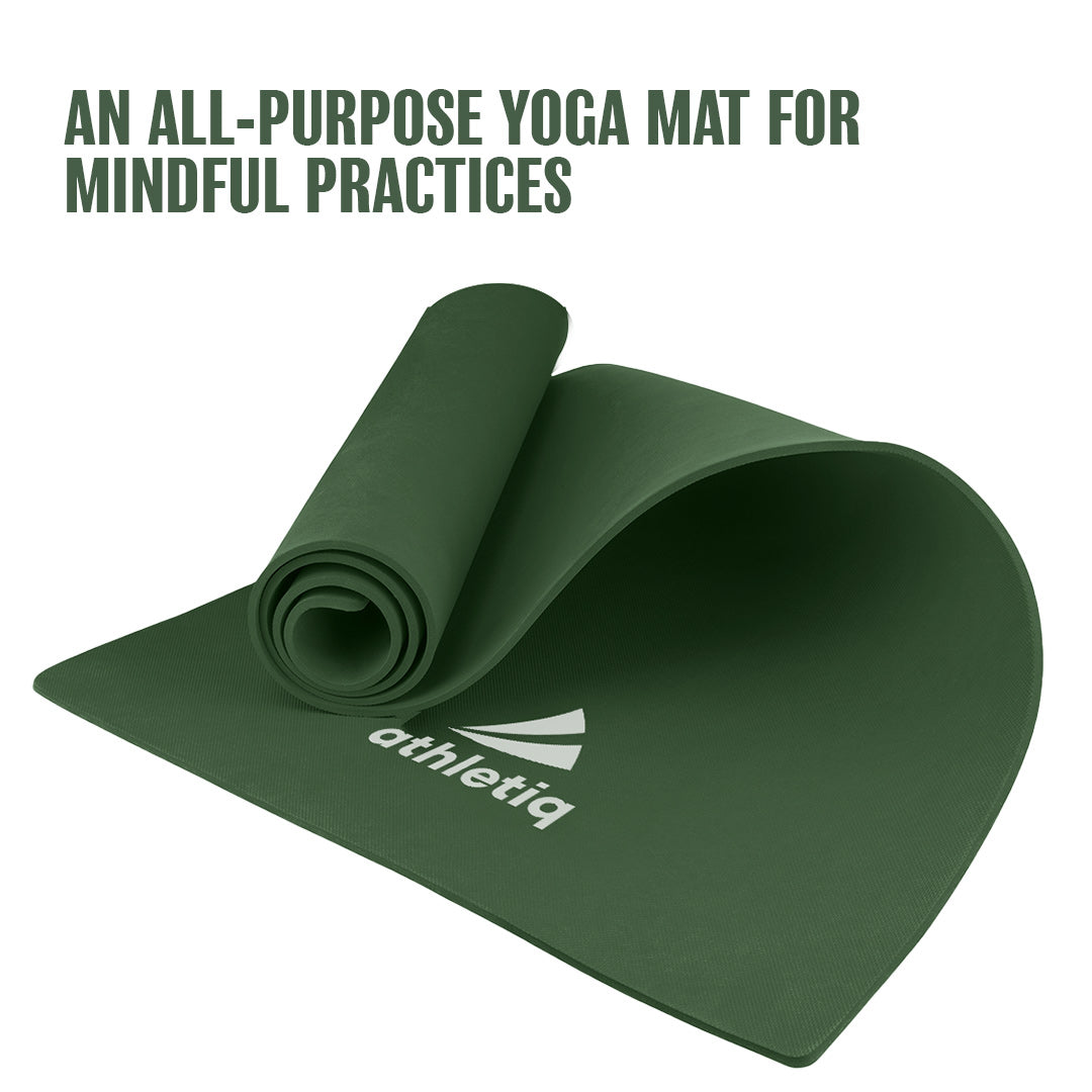 Athletiq ZenPro Yoga Mat – With Free Carry Strap