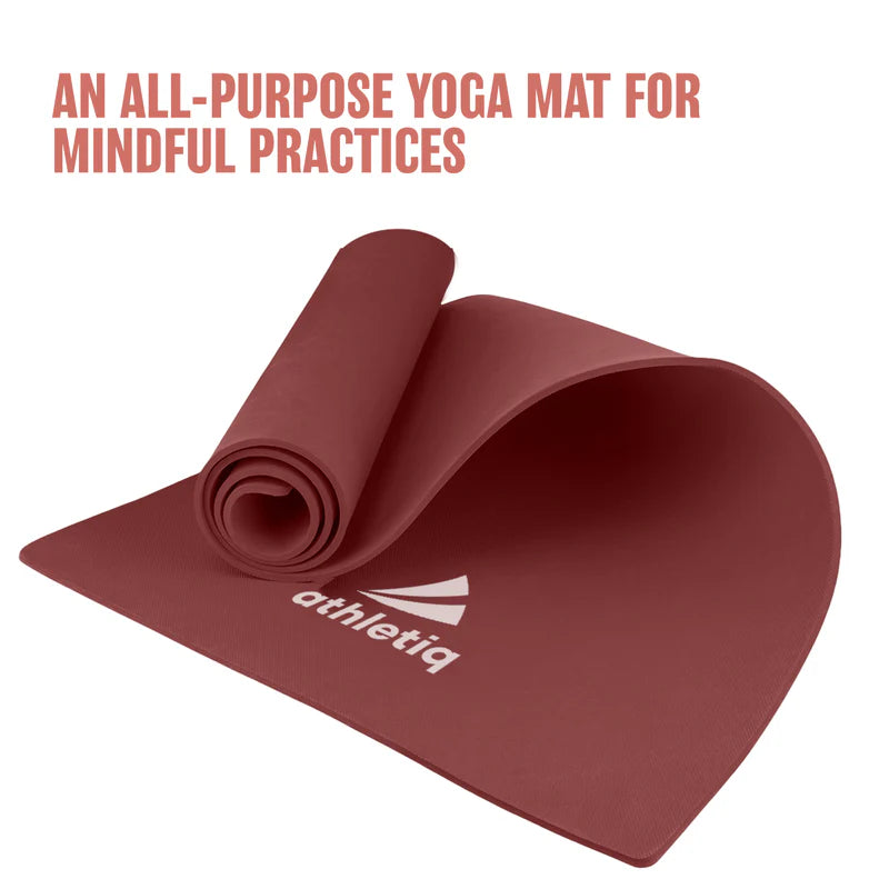 Athletiq ZenPro Yoga Mat – With Free Carry Strap