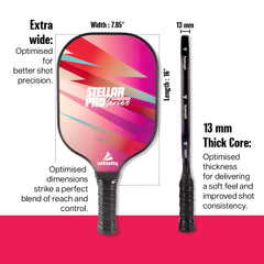 Athletiq Pickleball StellarPro Series Paddle with SpinX Technology
