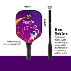 Athletiq JuniorPro Series Pickleball Paddle Set of 2