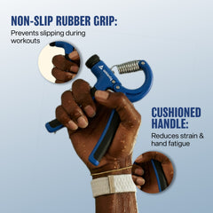 Athletiq Adjustable Hand Grip (Blue)