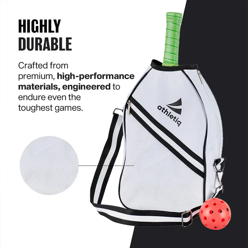 Athletiq Pickleball Crossbody Sports Bag