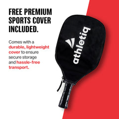 Athletiq Pickleball Paddle QuantumPro Series with SpinX Technology
