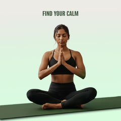 Athletiq ZenPro Yoga Mat (Dark Green) – With Free Carry Strap