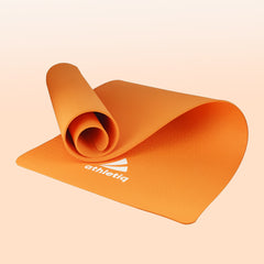 Athletiq FlexPro Yoga Mat (Orange) – With Free Carry Strap