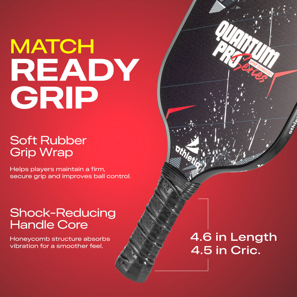 Athletiq QuantumPro 13mm / 16mm Pickleball Paddle