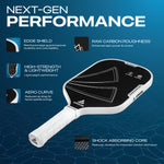 Athletiq SuperSonic Hot Pressed Thermoformed Japanese Toray T700 Pickleball Paddle
