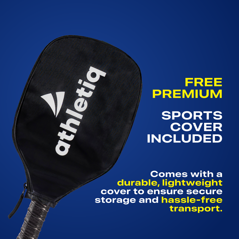 Athletiq Pickleball Stellar Pro Series Paddle with SpinX Technology