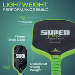 Athletiq SuperNova T700 Carbon Fibre Pickleball Paddle