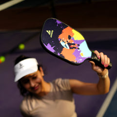 Athletiq FibreGlass Pickleball Paddle with Free Cover - Player